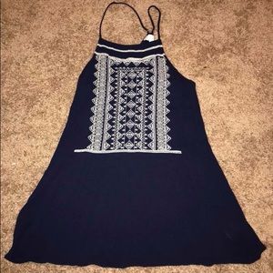 Blue Tribal Dress